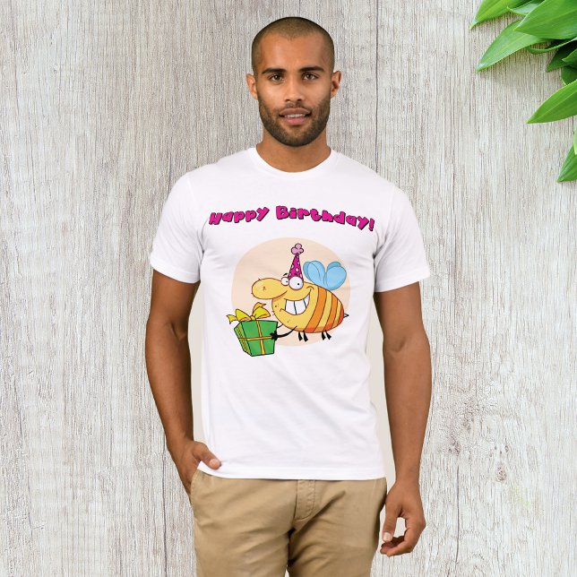Joyeux T-shirt Bee Mens (Créateur téléchargé)