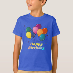 Joyeux T-shirt de célébration d'anniversaire