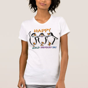 Joyeux T-shirt de la Journée mondiale des pingoui
