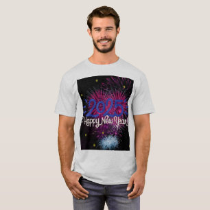 Joyeux T-shirt de la nouvelle année 2025