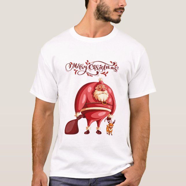 Joyeux t-shirt de Noël (Devant)