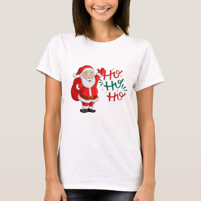Joyeux T-shirt de Noël (Devant)