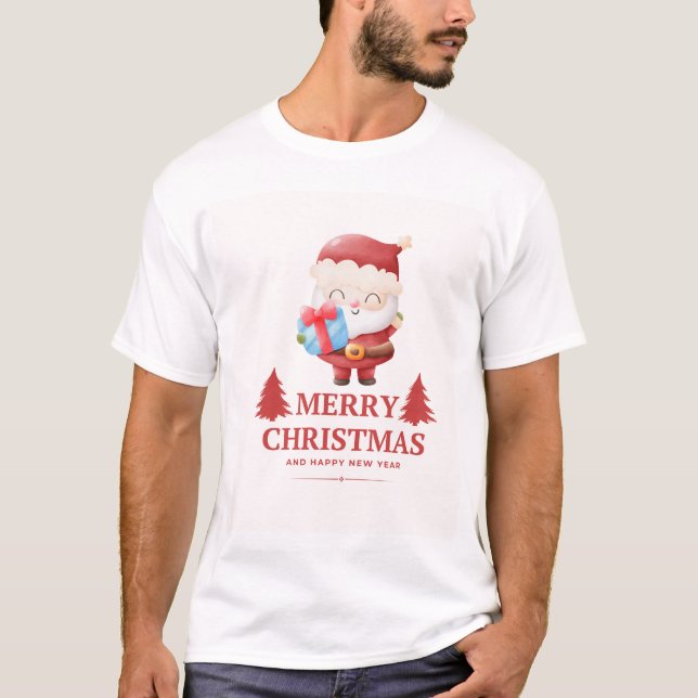 Joyeux T-shirt de Noël (Devant)