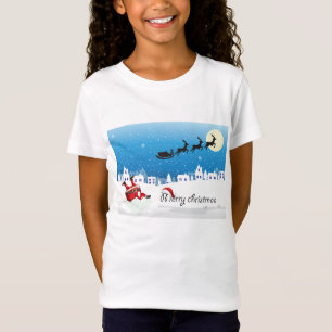 joyeux t-shirt de noël pour filles