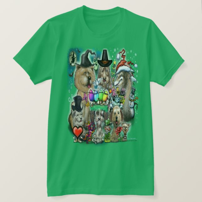Joyeux T-shirt des Fêtes (Design devant)