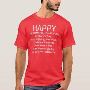 Joyeux T-shirt des Fêtes
