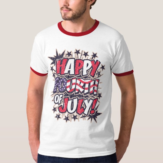 Joyeux T-shirt du 4 juillet (Devant)
