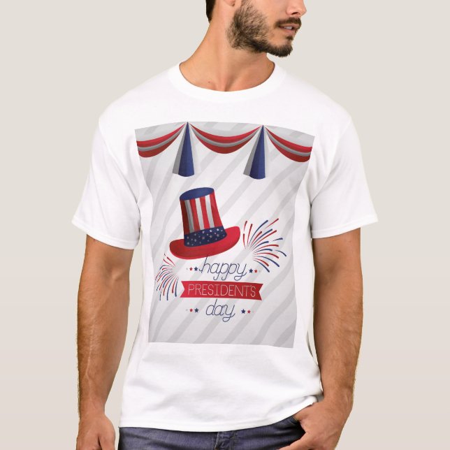 Joyeux T-shirt du président (Devant)
