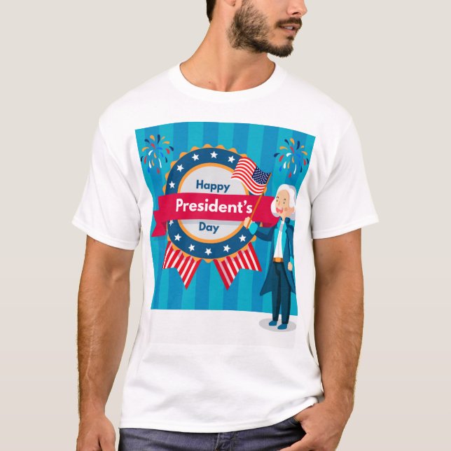 Joyeux T-shirt du président (Devant)