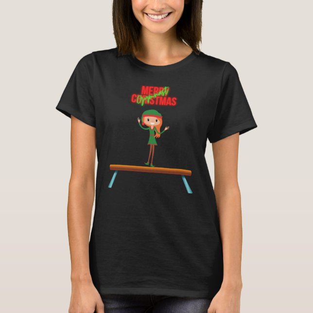 Joyeux T-shirt Elf Gymnast (Devant)