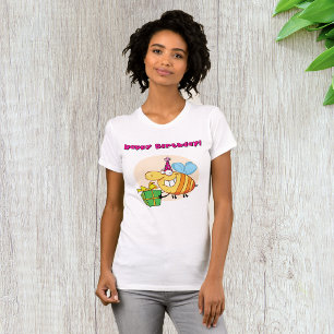 Joyeux T-shirt femme d'abeilles anniversaire