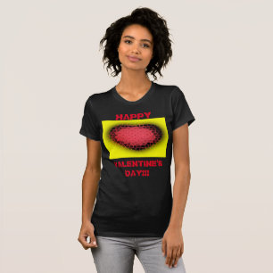 Joyeux T-shirt femme de la fête des Valentines