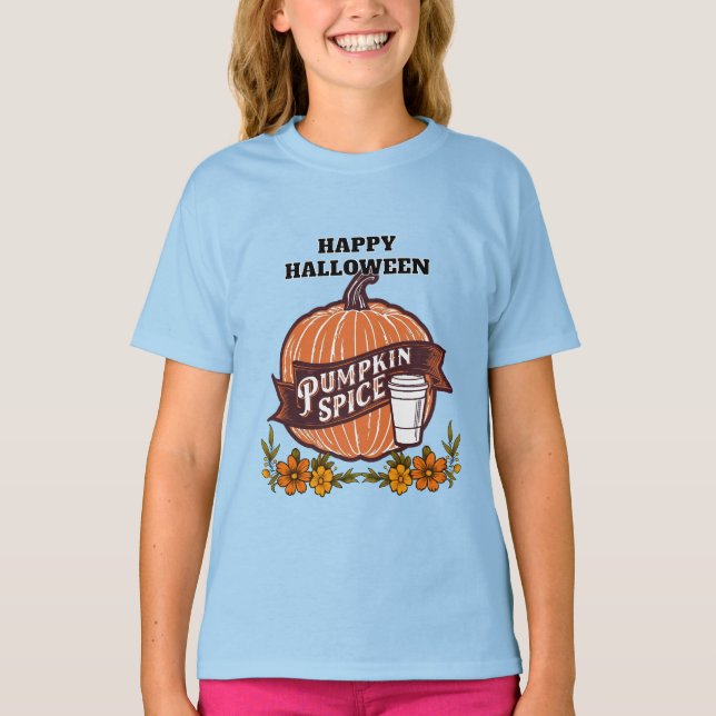Joyeux T-shirt Halloween (Devant)