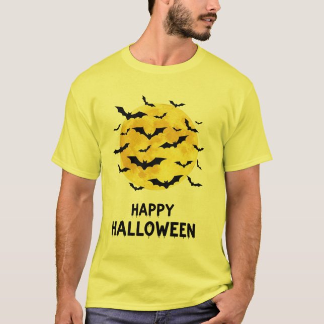 Joyeux T-shirt Halloween (Devant)