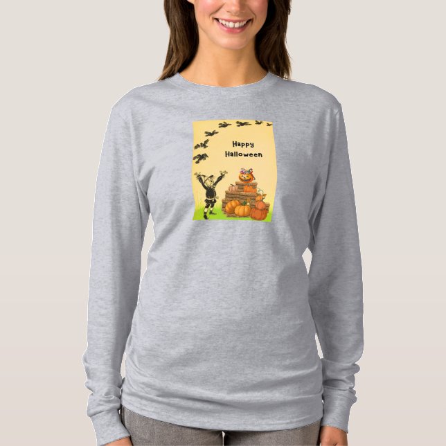 Joyeux T-shirt Halloween (Devant)
