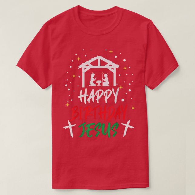 Joyeux T-shirt Jésus (Design devant)
