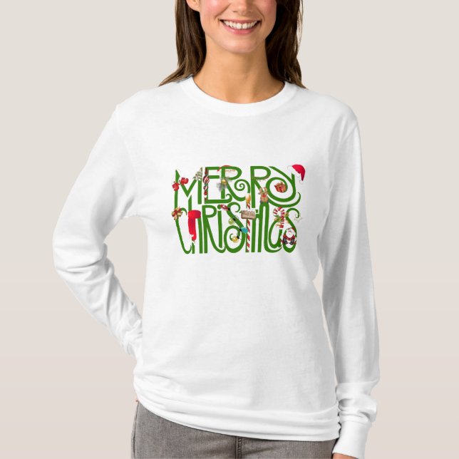 Joyeux T-shirt Noël (Devant)