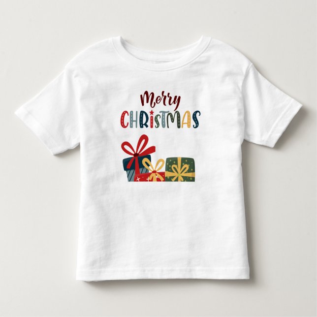 Joyeux T-shirt Noël Toddler (Devant)
