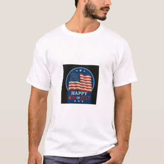 Joyeux T-shirt patriotique 4 juillet