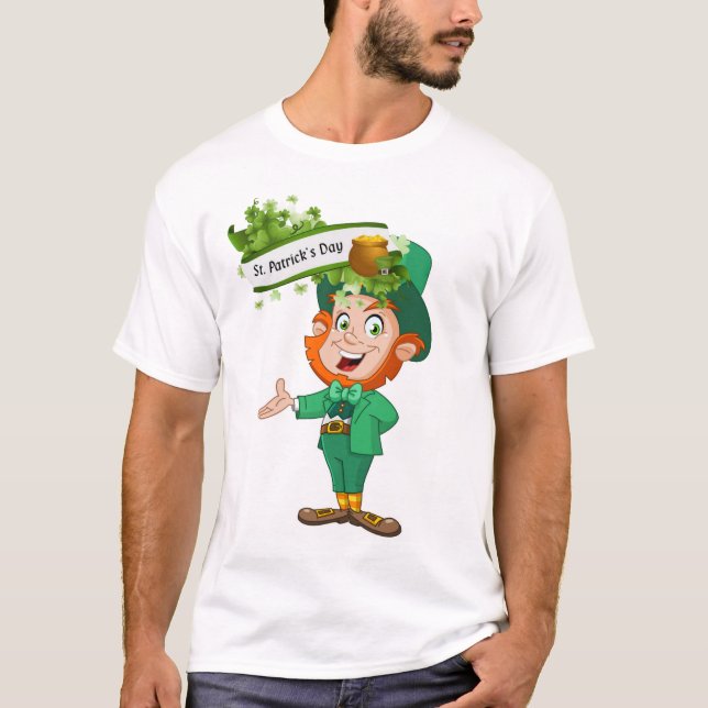Joyeux T-shirt St. Patrick's Day (Devant)