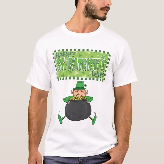 Joyeux T-shirt St. Patrick's Day (Devant)