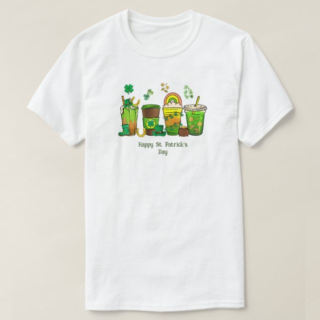Joyeux T-shirt St. Patrick's Day (Design devant)