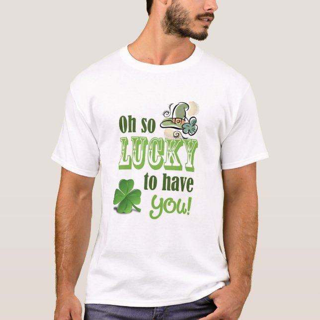 Joyeux T-shirt St. Patrick's Day (Devant)