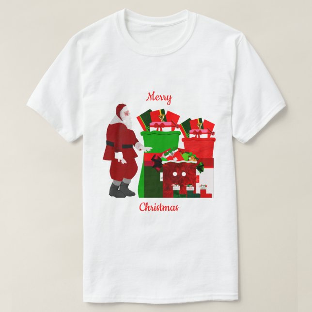 Joyeux T-shirt Unisex Noël (Design devant)