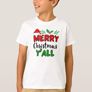 Joyeux T-shirt Y'all Christmas