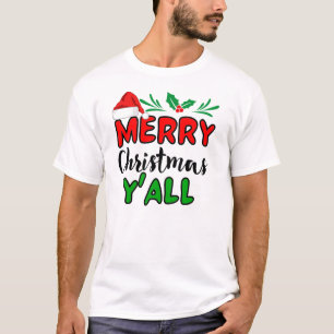 Joyeux T-shirt Y'all Christmas
