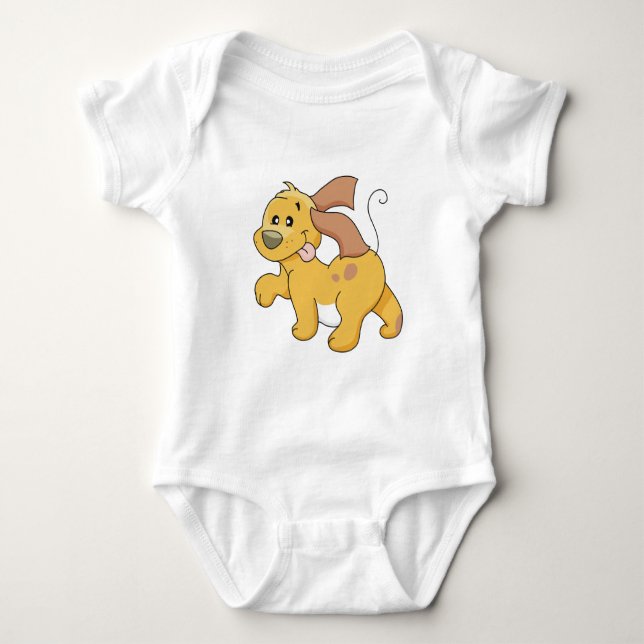 Joyeux T-shirts et cadeaux de Chien Brown (Devant)