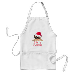 Joyeux tablier standard Pugmas