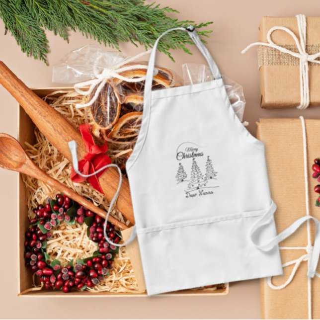 Joyeux Tabliers de Noël Classique et personnalisab (Créateur téléchargé)
