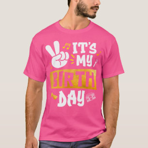 Joyeux Tshirt Hip hop Anniversaire Pour Garçon Fil