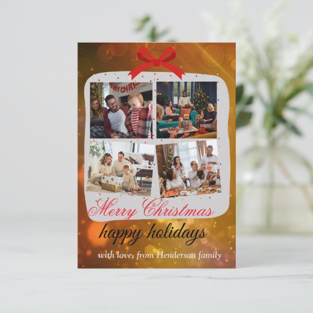 JOYEUX VACANCES NOËL (Debout devant)