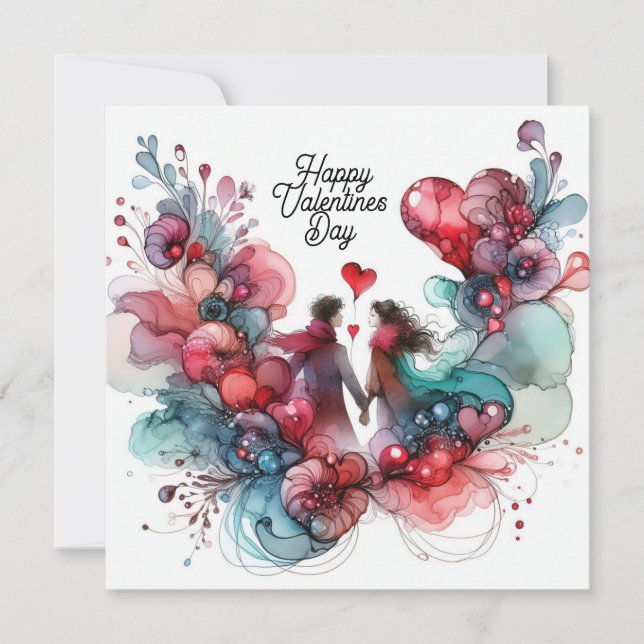 Joyeux Valentines jour Love Cartes (Devant)