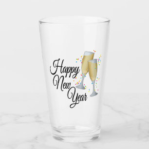 Joyeux verre de champagne de Nouvel An Mug magique