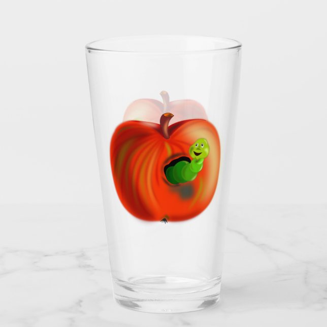Joyeux verre de pomme (Devant)