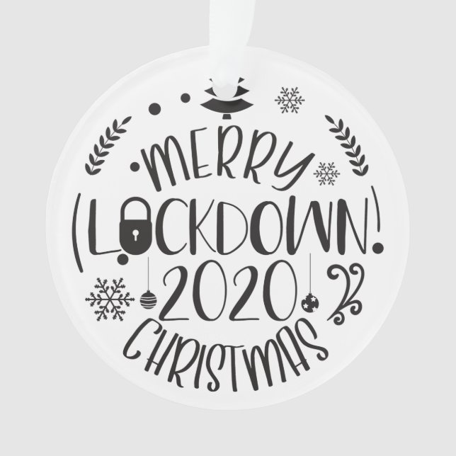 Joyeux verrouillage Noël 2020 (devant)