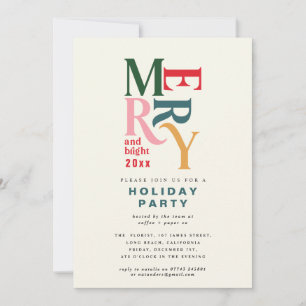 Joyeux vintage coloré et fête de Noël lumineuse