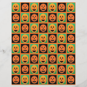 Joyeux visage de citrouille Halloween