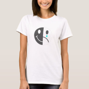 Joyeux visage triste T-shirt