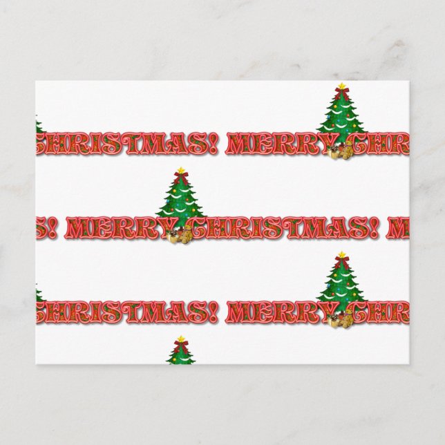 Joyeux voeux de Noël / Invitation (Devant)