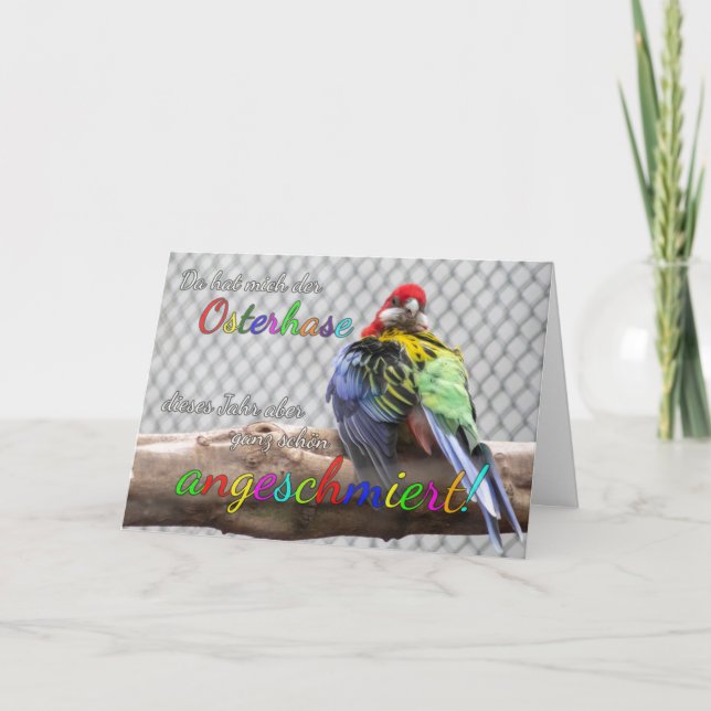 Joyeux vœux de Pâques pour vos proches ! Carte (Devant)