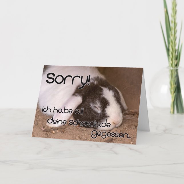 Joyeux vœux de Pâques pour vos proches ! Carte (Devant)