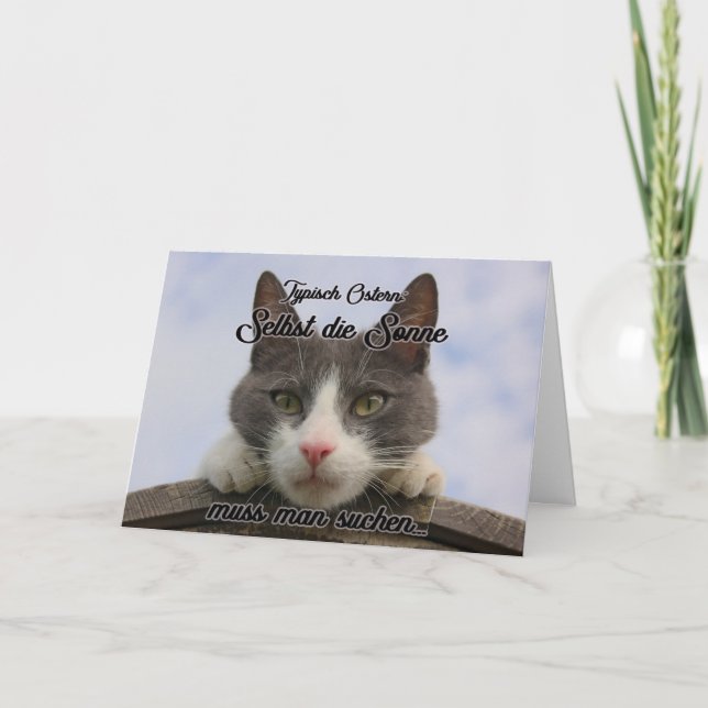 Joyeux vœux de Pâques pour vos proches ! Carte (Devant)