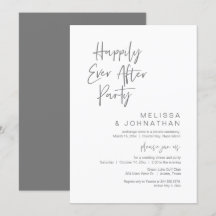 Joyeuxement Après, Invitation de Mariage en Fuite