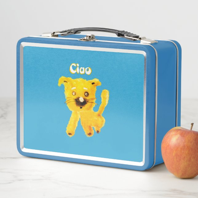 Joyful Cartoon Animals – Whimsical Kids Lunch Box (En situation)