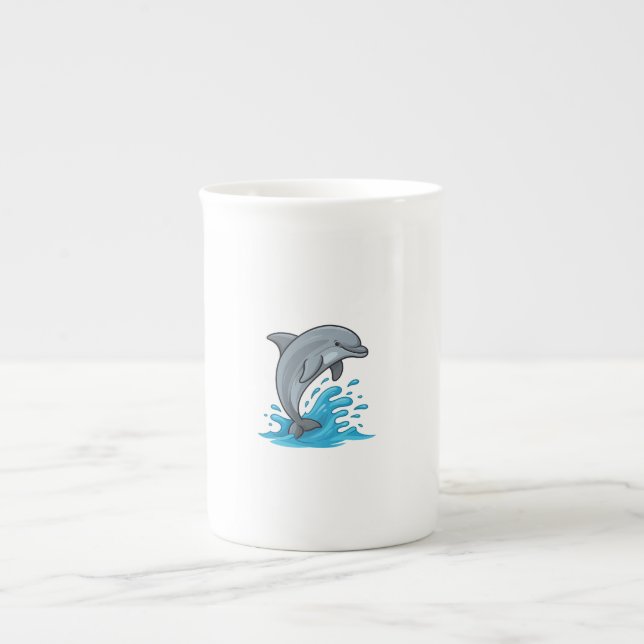 Joyful Dolphin Splash - Specialty Mug (Devant)
