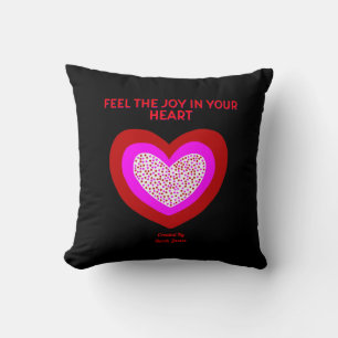 Joyful Heart Carré Lance Oreiller